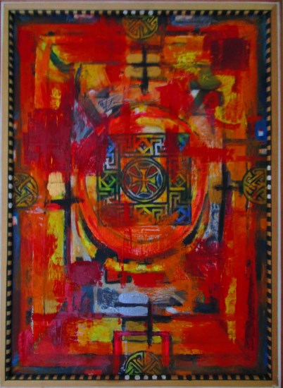 &Ouml;l auf Leinwand / 2013
