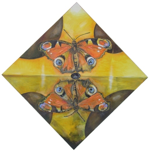 &Ouml;l auf Leinwand / H 100cm x B 100cm / 2010